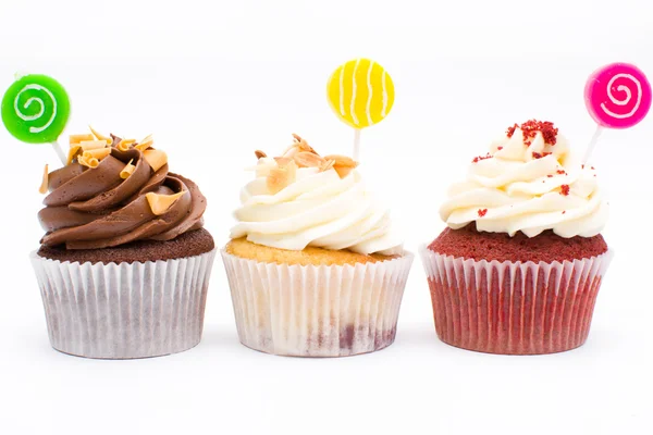 Birthday cupcake — Stock Photo, Image