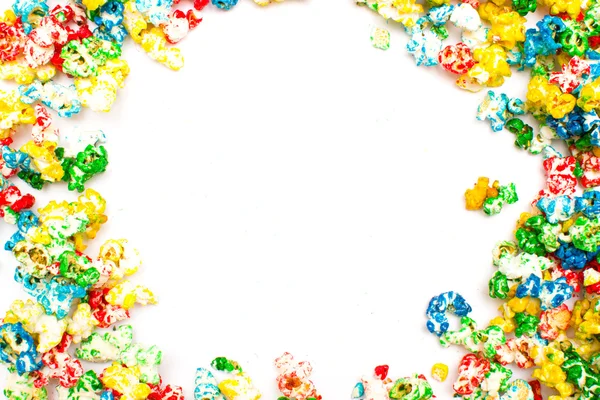 renkli patlamış mısır