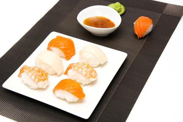 寿司和芥末 — 图库照片