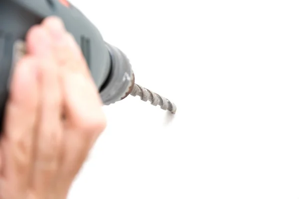 Man drilling — Stock Photo, Image