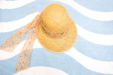 Yaz havlu şapka