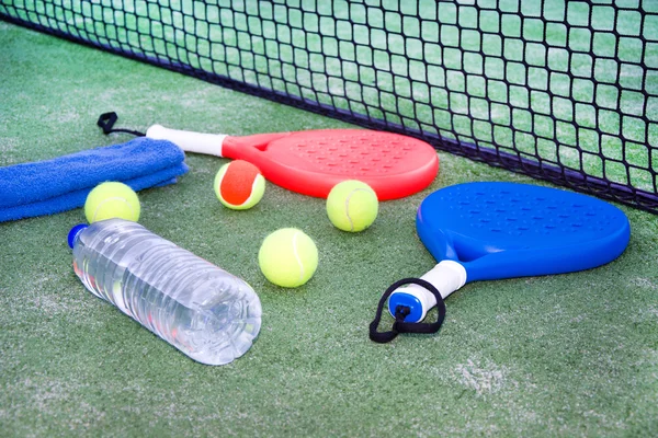 Paddle tennis oggetti — Foto Stock