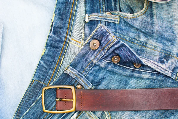 Vestiti di denim — Foto Stock