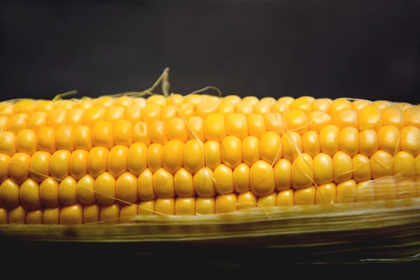 Maíz sobre tabla de pizarra — Foto de Stock