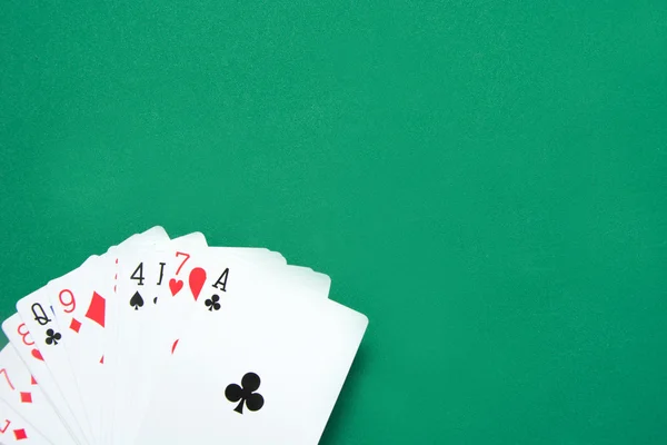 Poker kaarten — Stockfoto