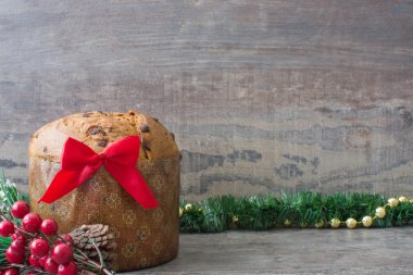 Noel çikolatalı kek panettone