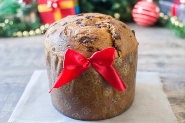 Noel çikolatalı kek panettone