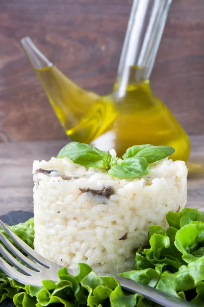 Risotto with mushrooms — Stock Photo, Image