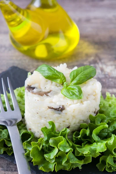 Risotto with mushrooms — Stock Photo, Image