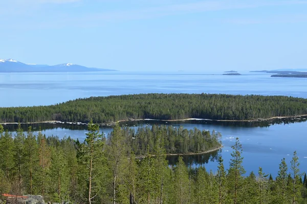 Spring.Kandalaksha Bay. — Stockfoto