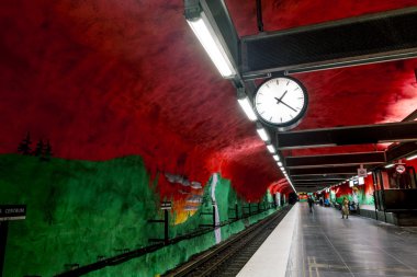 İç ve istasyonu Stockholm 