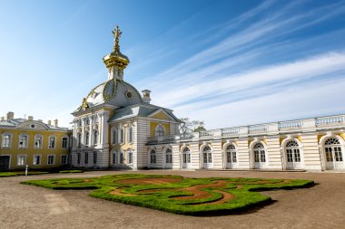 Peterhof.Russia üst Park sarayda.