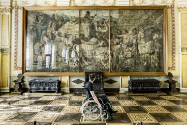 Tekerlekli sandalye sanat eserleri devlet Hermitage Museu de hayran