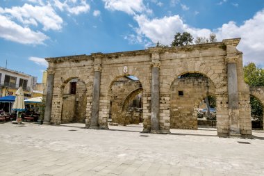 Fam eski şehir Venedik valiler Sarayı kalıntıları