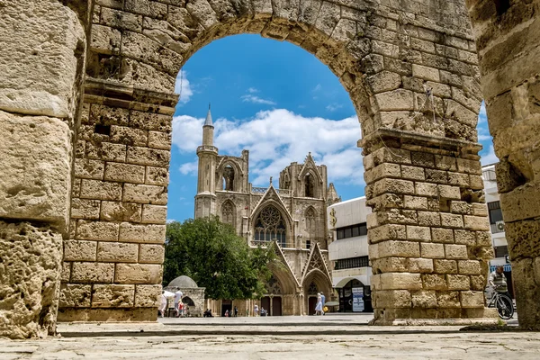 Moschea della Cattedrale di San Nicola di Lala Mustafa Pasha — Foto Stock