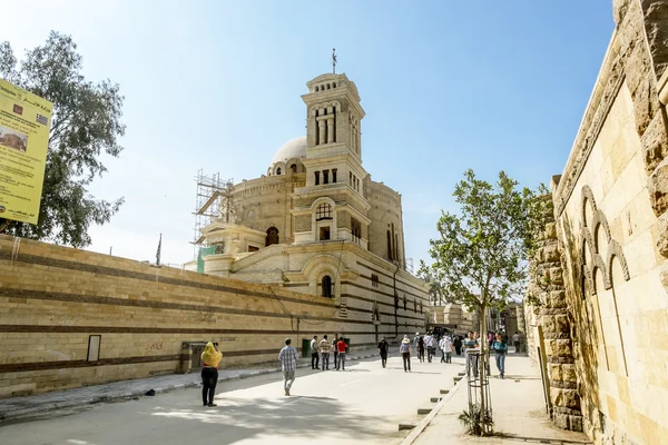 Tempio del Santo grande martire Giorgio il vittorioso al Cairo . — Foto Stock