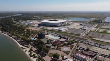Rostov-on-Don 'daki Rostov Arena futbol stadyumu.