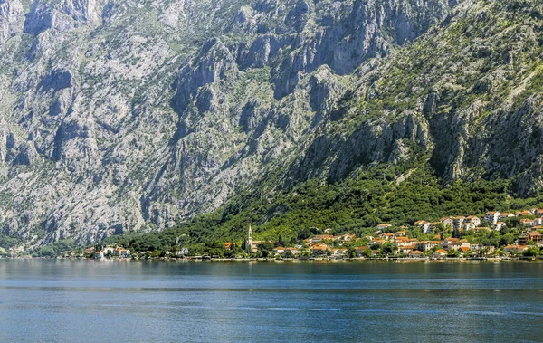 Perast cidade em Kotor bay.Montenegro . — Fotografia de Stock