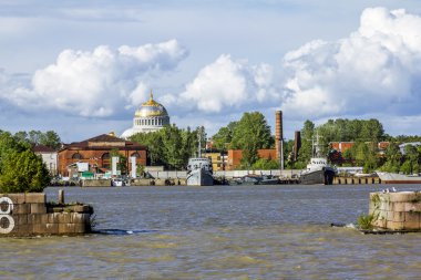 Nicholas deniz katedralde şehir Kronstadt, St. Petersbur