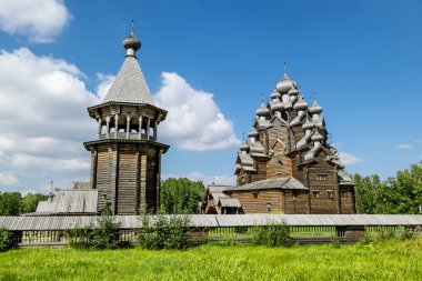 Ahşap mimari Pokrovsky mezarlık St. p Anıtı