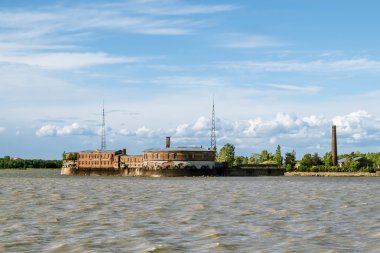 Finskiy Körfezi'nde Kronstadt'ta ilk İmparator Peter .