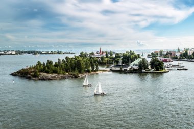 Suomenlinna Denizcilik kale ve liman h Islands