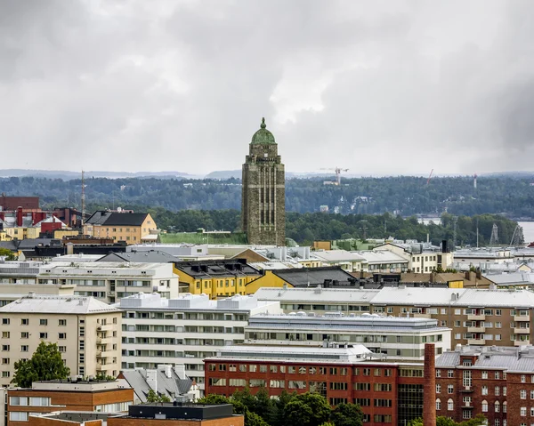 The view of the building of the Church of Kallio in Helsinki.Fin — Stock Photo, Image