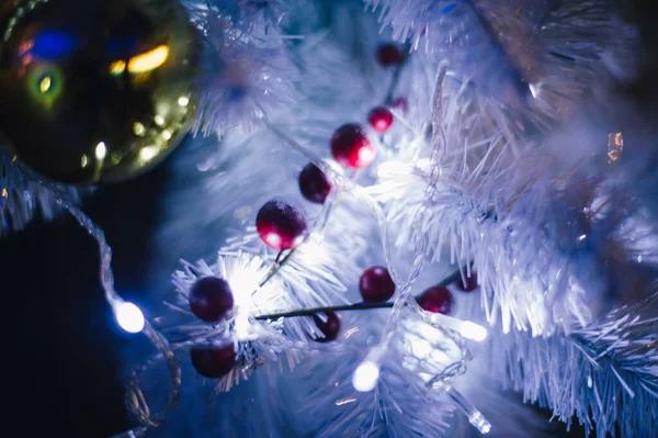 Merry Christmas Happy New Year Christmas Toys Tree Christmas — Stock Photo, Image