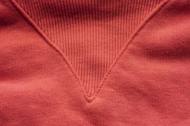 Pembe kumaş dokusu. Pembe bez. Tasarımcılar için malzeme pembe kumaş arkaplan