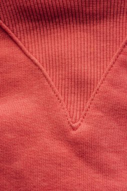 Pembe kumaş dokusu. Pembe bez. Tasarımcılar için malzeme pembe kumaş arkaplan