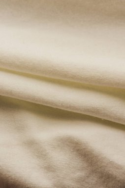 Beyaz kumaş dokusu. Beyaz kumaş. Tasarımcılar için malzeme beyaz kumaş arkaplan