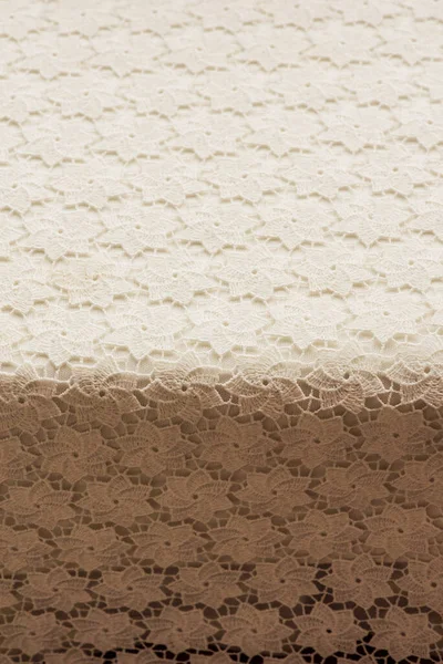 Lace White Lace Element Clothing Fabric Texture Element Designers — Stock Photo, Image