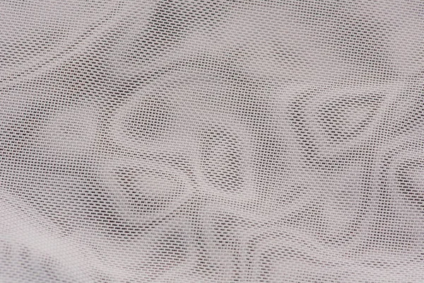 Texture Tissu Blanc Chiffon Blanc Matériel Pour Les Concepteurs Fond — Photo