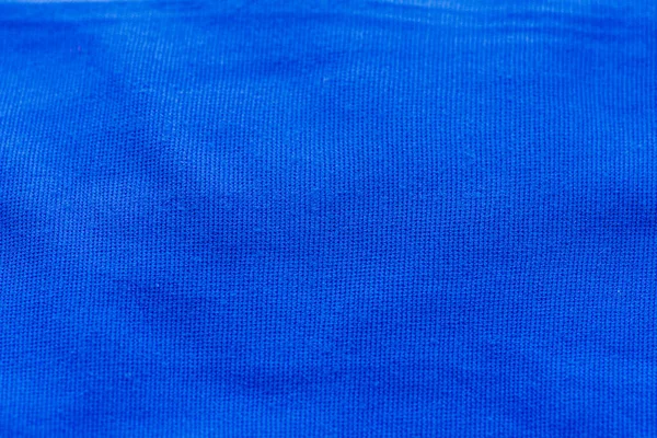 Niebieska Tkanina Niebieska Tkanina Materiał Dla Projektantów Niebieskie Tło Tkaniny — Zdjęcie stockowe