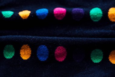 Yünlü kumaş dokusu. Çorapların kumaş dokusunu ördüm. Kumaş.