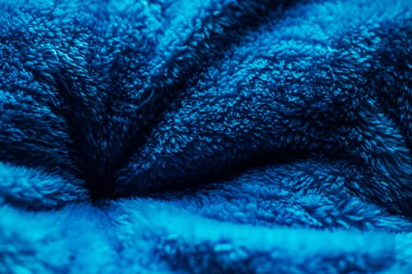 Textura Tela Azul Paño Azul Material Para Diseñadores Fondo Tela — Foto de Stock