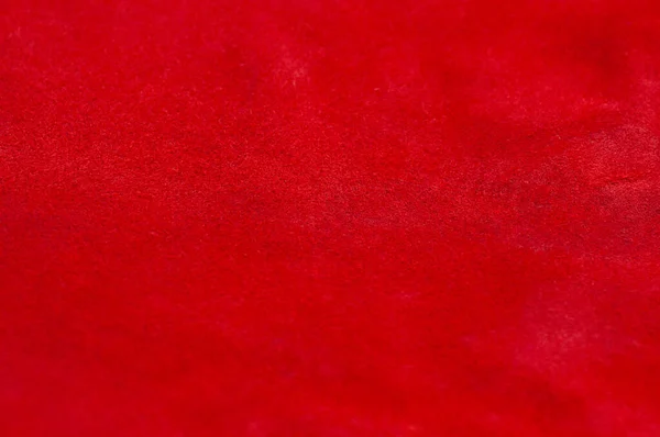 Red Matte Background Suede Fabric Closeup Velvet Texture Seamless Leather — Stock Photo, Image