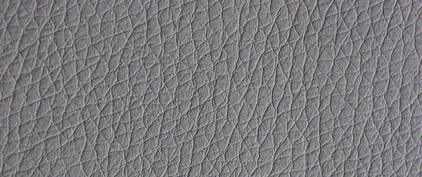 Leather Gray Background Gray Background Artificial Gray Leather — Stock Photo, Image