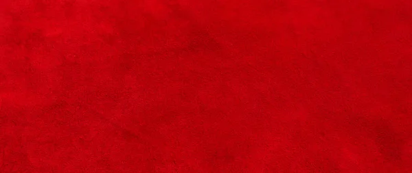 Red Matte Background Suede Fabric Closeup Velvet Texture Seamless Leather — Stock Photo, Image