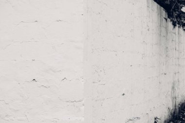 Beyaz tuğlalı arka plan. Beyaz tuğlalı ön cephe duvarı. eski çimento grunge arkaplanı
