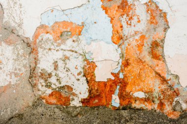 Bu bir kavram, kavramsal ya da mecazi duvar afişi, grunge, materyal, yaşlanma, pas ya da inşaat..