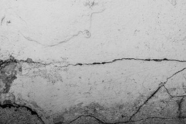 Bu bir konsept, grunge, materyal, yaşlanma, pas veya inşaat. Doğal çimentonun eski ya da pis beyaz arka planı