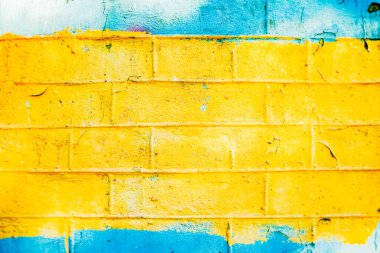 Doku, tuğla, duvar, arka plan olarak kullanılabilir. Çizik ve çatlaklarla tuğla deseni. blok