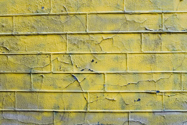 Textura Cihla Stěna Použít Jako Pozadí Cihlová Textura Škrábanci Prasklinami — Stock fotografie