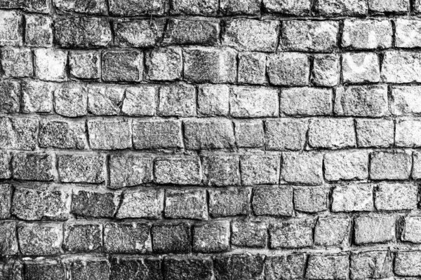 Texture Brick Wall Can Used Background Brick Texture Scratches Cracks — Stock Photo, Image