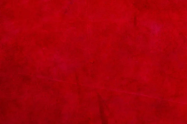 シームレス革のベルベットの質感 材料マクロを感じます 赤いスエードの質感 — ストック写真