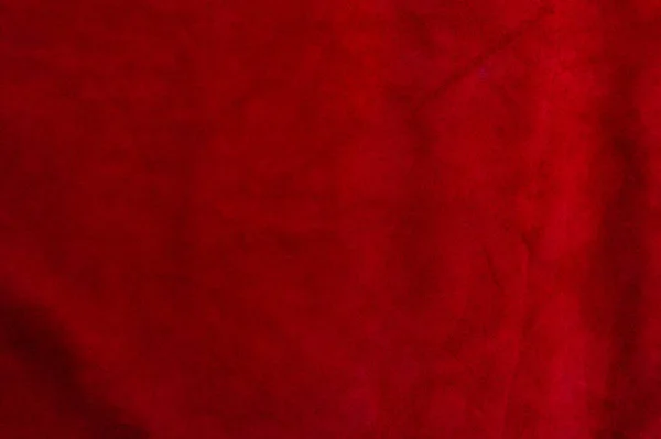 シームレス革のベルベットの質感 材料マクロを感じます 赤いスエードの質感 — ストック写真