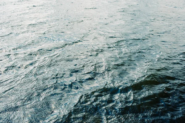 Вода Озеро Волна Фон Речная Текстура Воды Блики Отражающие Поверхностные — стоковое фото