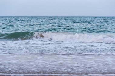Deniz suyu, doku, mavi su. Deniz suyu dokusu. Deniz, dalga, doğa