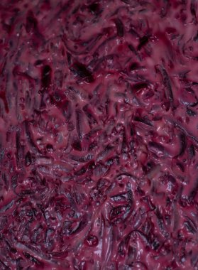 Sebzeli salata ve mayonez. Mayonezli ızgara pancar. Sebze, pancar..